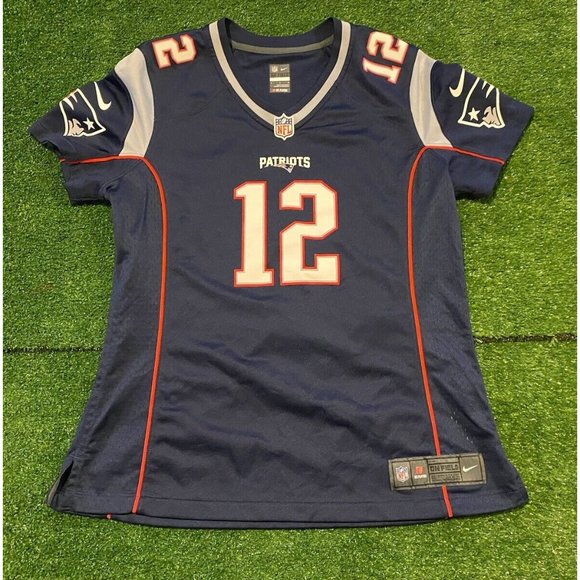 Nike Tops - Womens New England Patriots Tom Brady #12 jersey large nike football